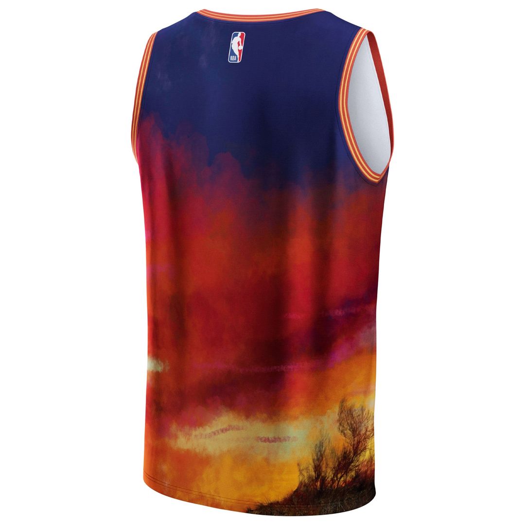 Phoenix Suns NBA & KidSuper Studios by Fanatics Unisex Hometown Jersey - Red