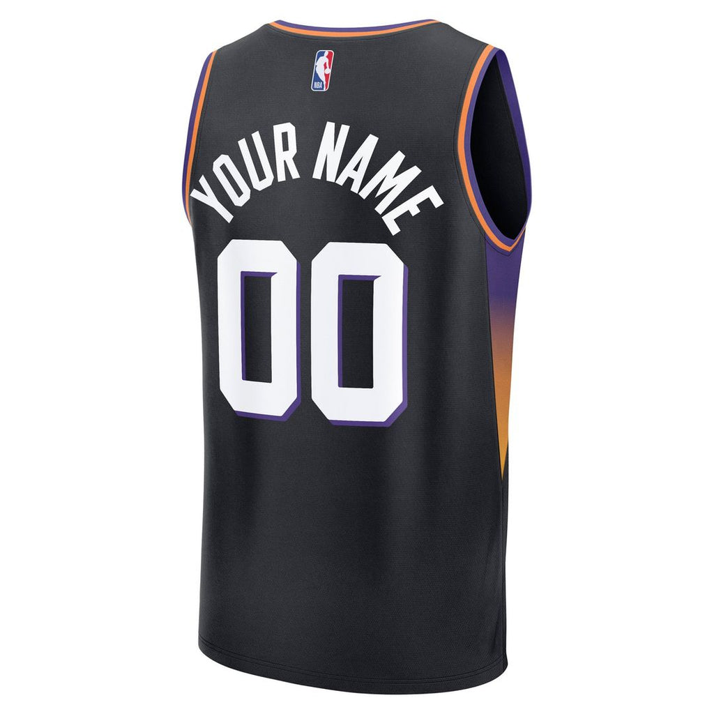 Phoenix Suns Fanatics Youth Fast Break Custom Replica Jersey - Purple - Icon Edition