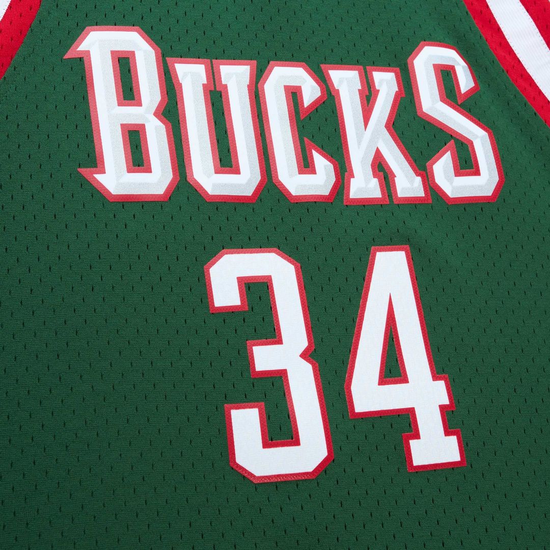 Milwaukee Bucks Giannis Antetokounmpo Mitchell & Ness 2013/14 Hardwood Classics Swingman Jersey - White
