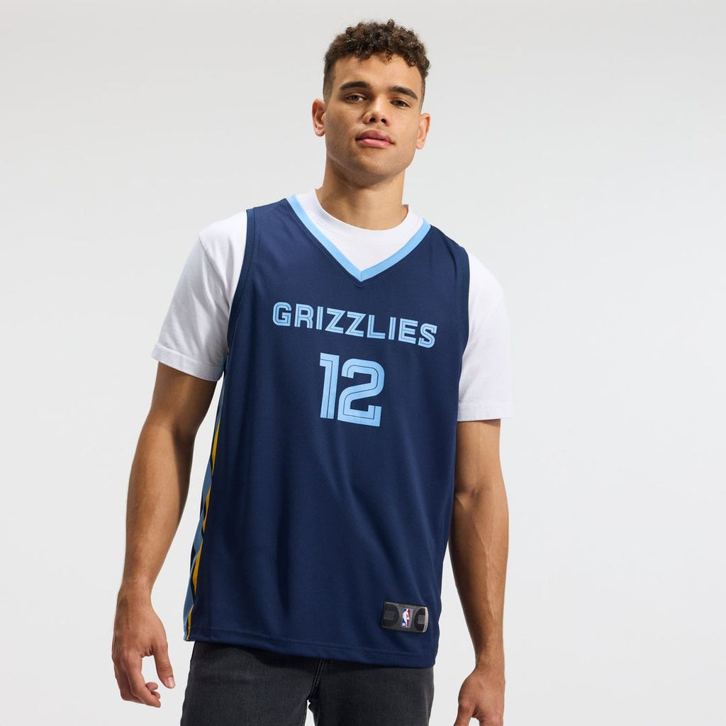 Memphis Grizzlies Ja Morant Fanatics Fast Break Replica Player Jersey - Icon Edition - Navy