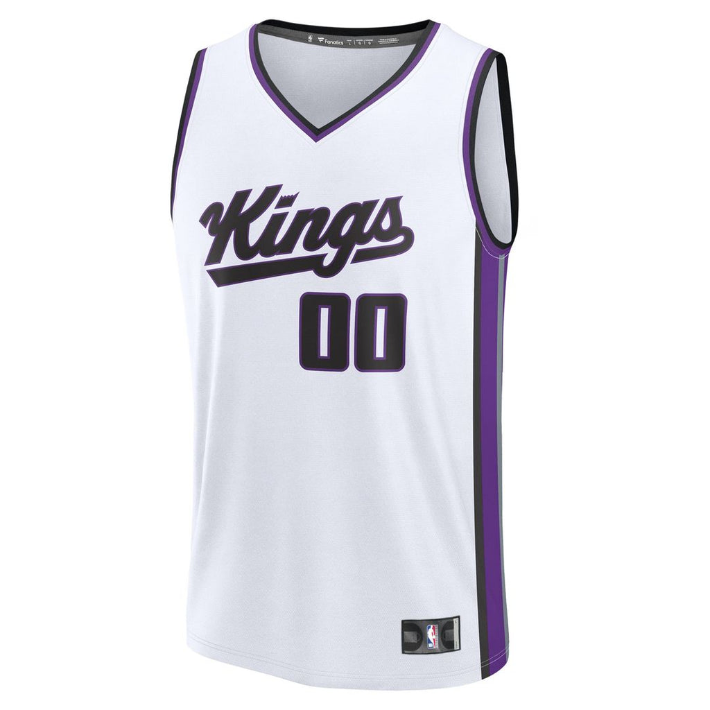 Sacramento Kings Fanatics Fast Break Custom Jersey - Icon Edition - Black