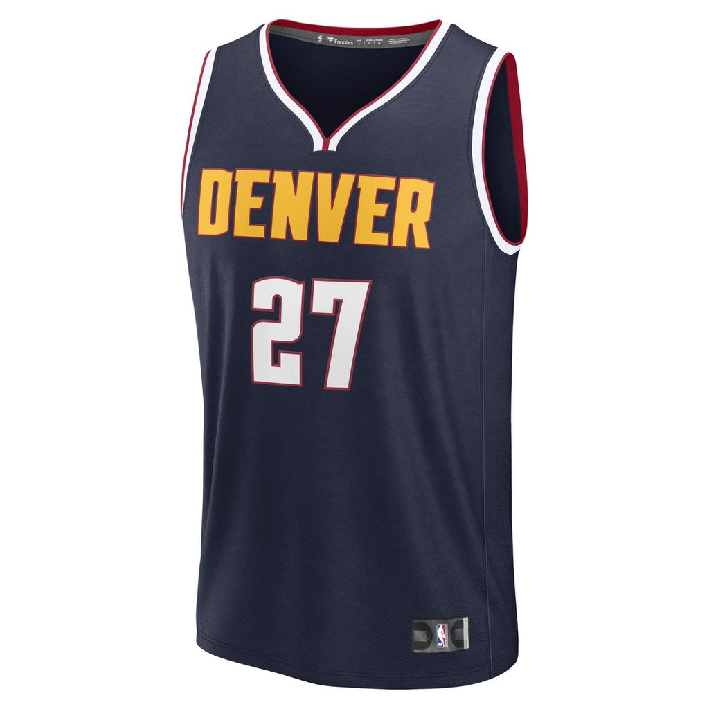 Denver Nuggets Jamal Murray Fanatics Fast Break Replica Player Jersey - Icon Edition - Navy