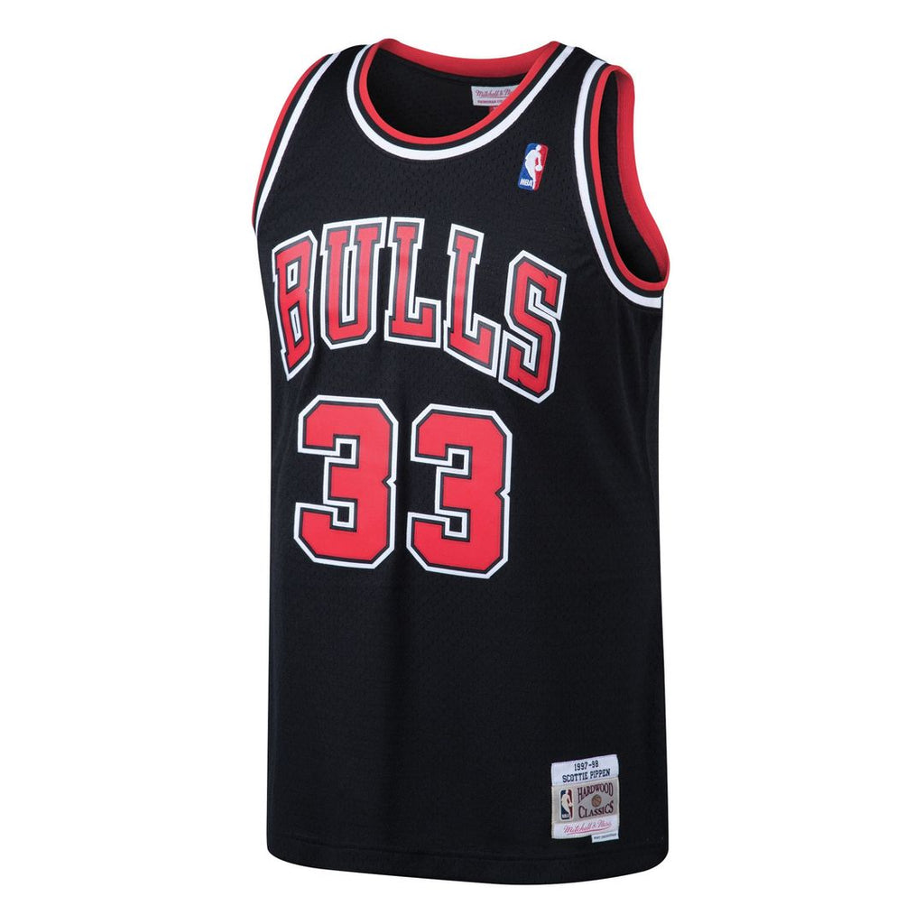 Chicago Bulls Scottie Pippen Mitchell & Ness Hardwood Classics Swingman Jersey - White