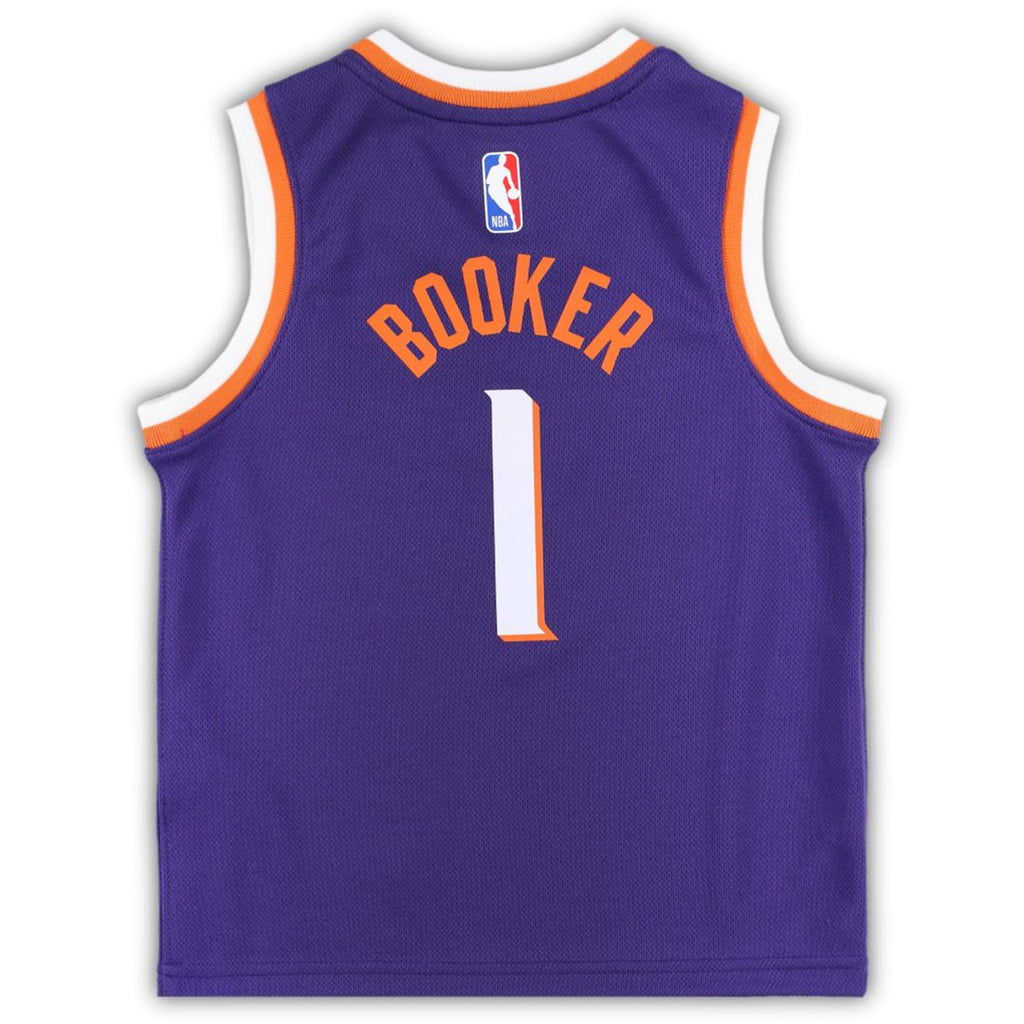 Phoenix Suns Devin Booker Nike Preschool Swingman Player Jersey - Icon Edition - Purple