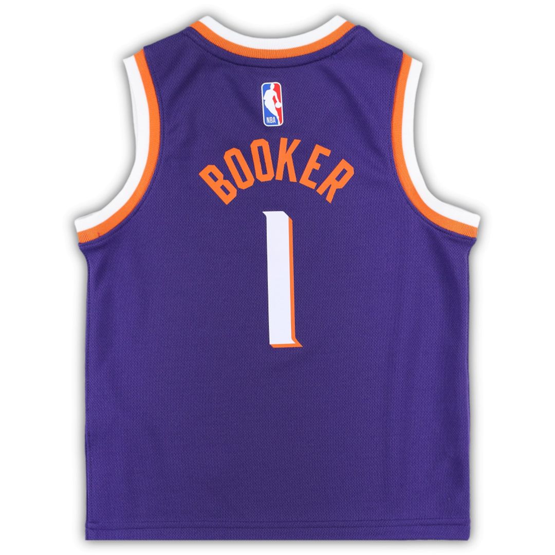 Phoenix Suns Devin Booker Nike Preschool Swingman Player Jersey - Icon Edition - Purple