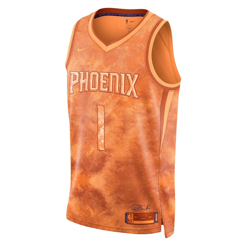 Phoenix Suns Devin Booker Nike Unisex Select Series Swingman Jersey - Orange