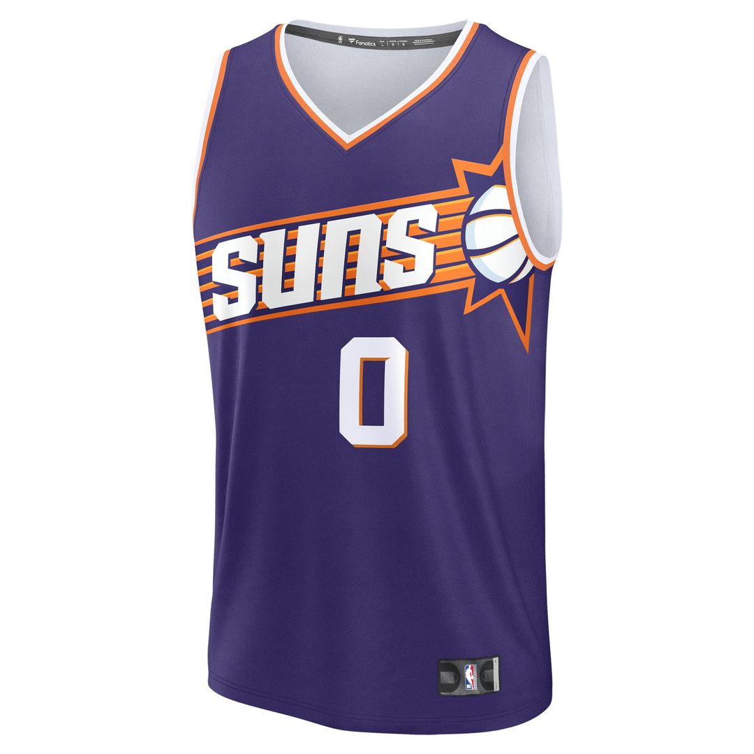 Phoenix Suns Ryan Dunn Fanatics Youth 2024 NBA Draft Fast Break Player Jersey - Icon Edition - Purple