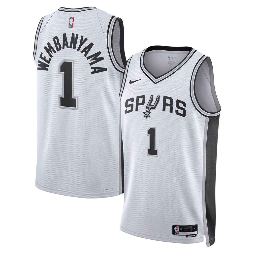 San Antonio Spurs Victor Wembanyama Nike Unisex Swingman Jersey - Association Edition - White
