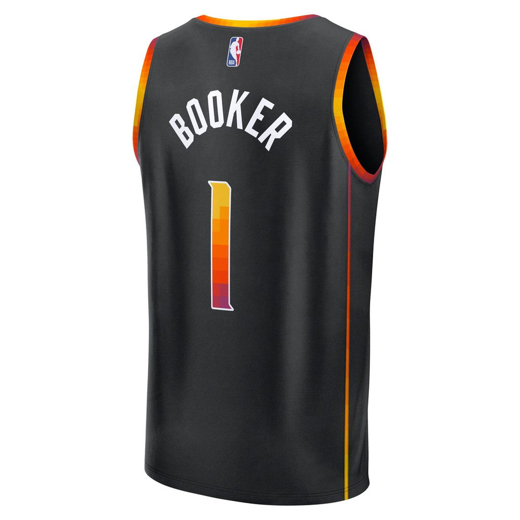 Phoenix Suns Devin Booker Fanatics Youth Fast Break Replica Player Jersey - Statement Edition - Black