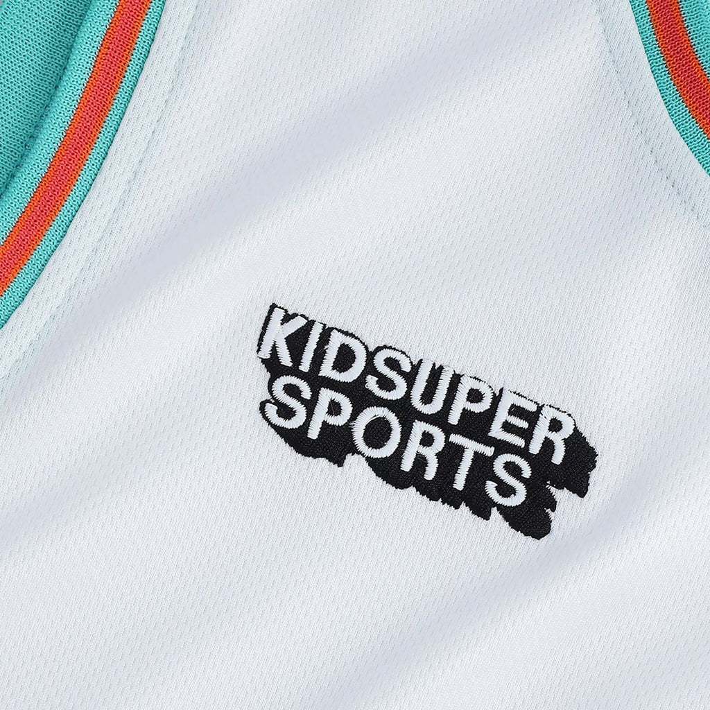 San Antonio Spurs NBA & KidSuper Studios by Fanatics Unisex Hometown Jersey - White