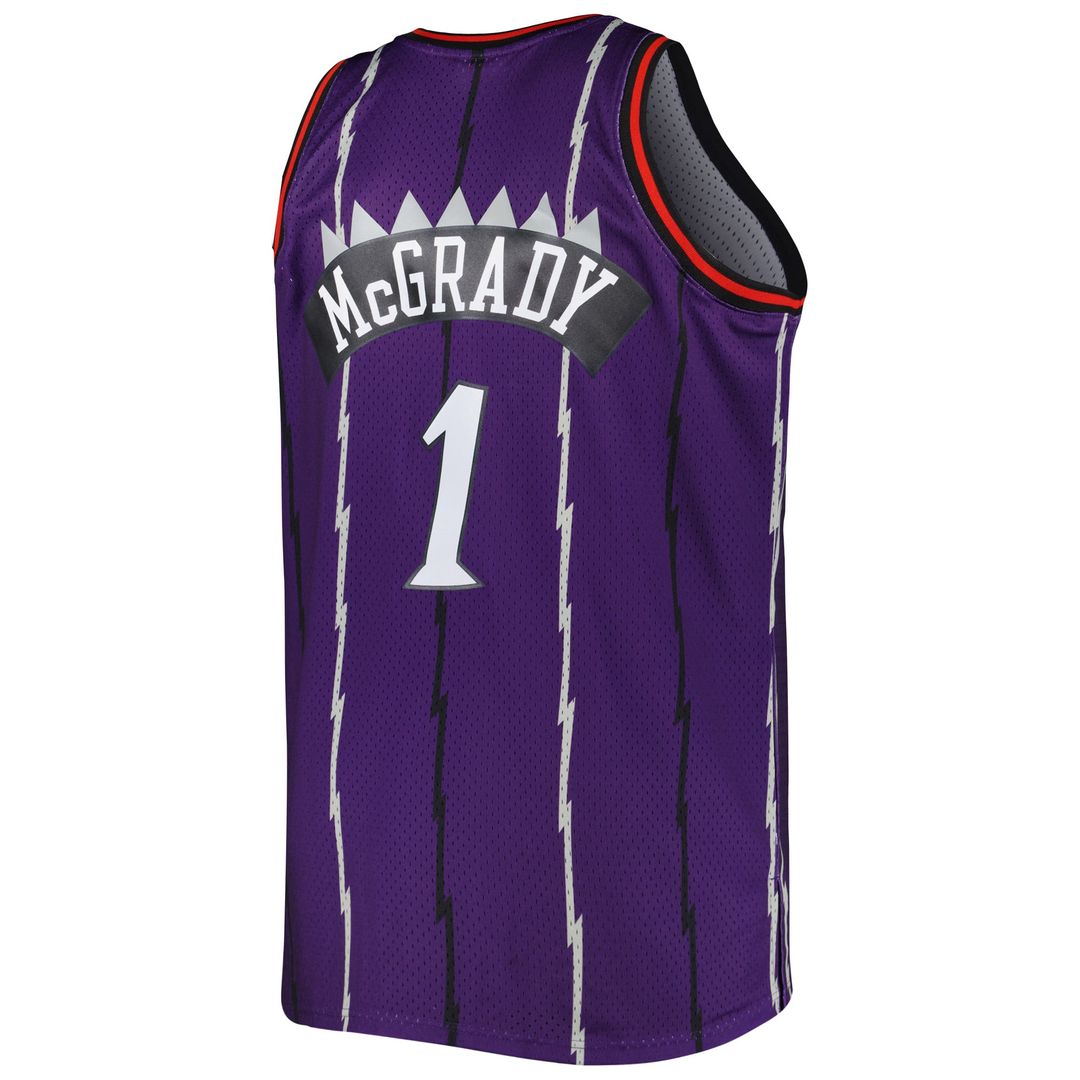 Toronto Raptors Tracy McGrady Mitchell & Ness Big & Tall Hardwood Classics 1998/99 Swingman Jersey - Purple