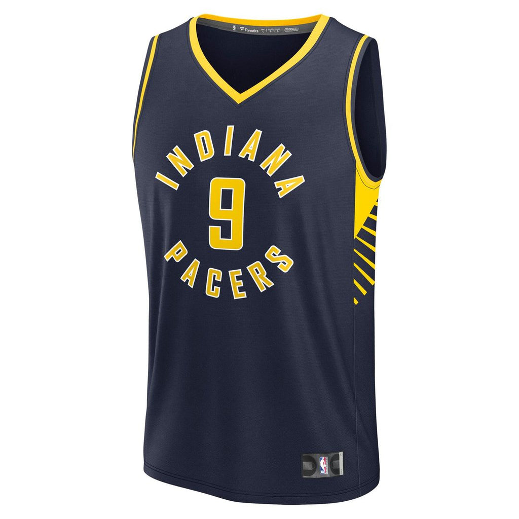 Indiana Pacers T.J. McConnell Fanatics Fast Break Replica Jersey - Navy - Icon Edition
