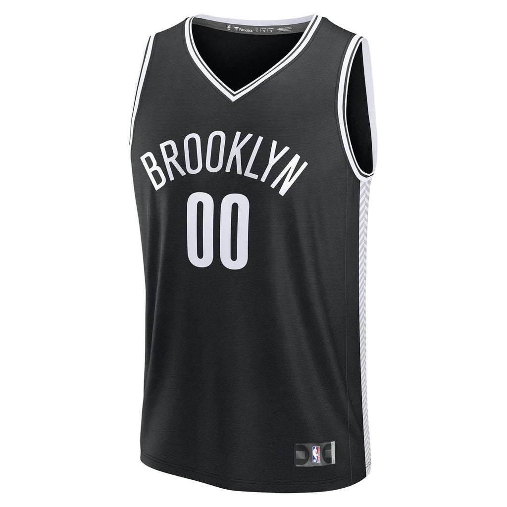 Brooklyn Nets Fanatics Fast Break Custom Jersey - Icon Edition - Black