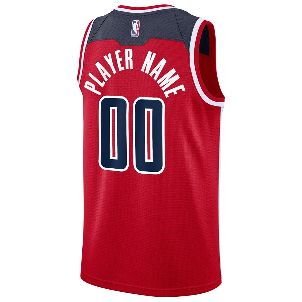 Washington Wizards Nike 2020/21 Swingman Custom Jersey - Icon Edition - Red