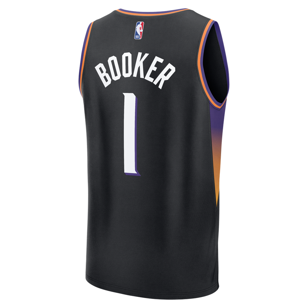 Phoenix Suns Devin Booker Fanatics Fast Break Jersey - Statement Edition - Black