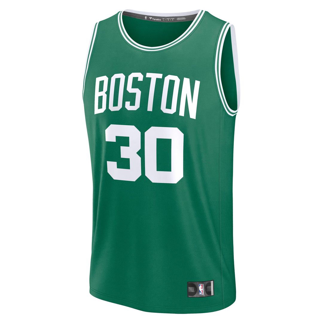Boston Celtics Sam Hauser Fanatics Fast Break Replica Player Jersey - Icon Edition - Kelly Green