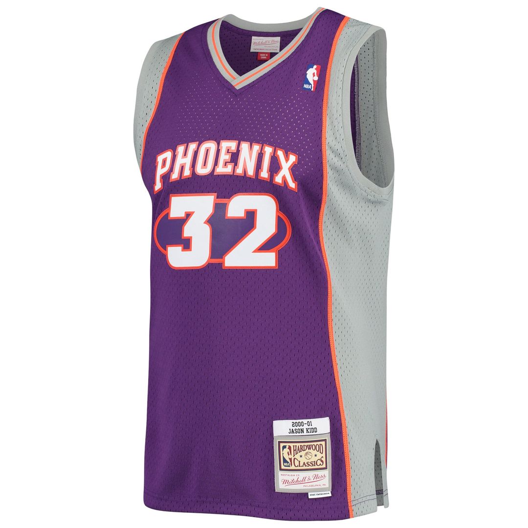 Phoenix Suns Jason Kidd Mitchell & Ness Big & Tall Hardwood Classics 2000/01 Swingman Jersey - Purple
