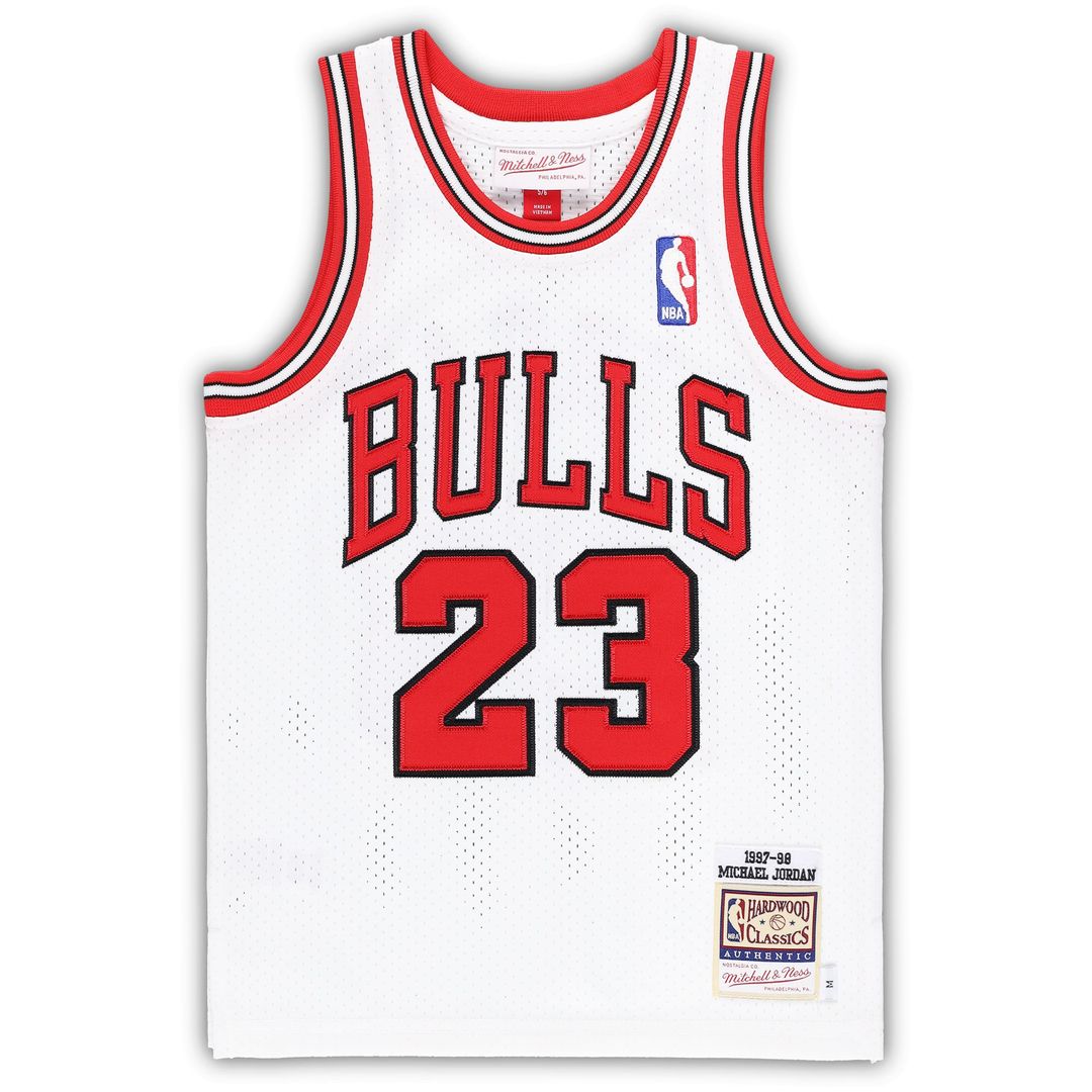 Chicago Bulls Michael Jordan Mitchell & Ness Preschool 1996/97 Hardwood Classics Authentic Jersey - Black