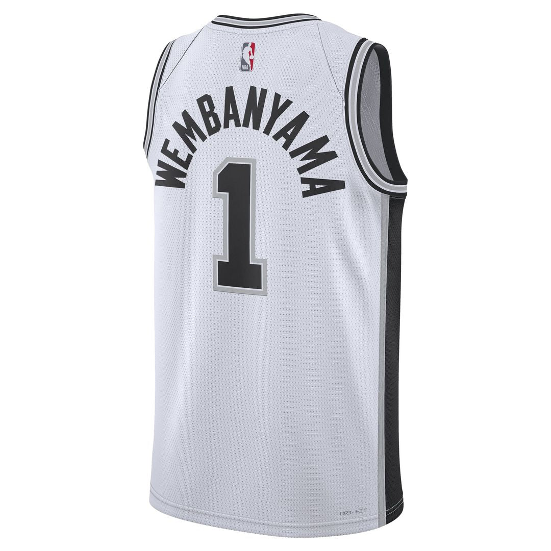 San Antonio Spurs Victor Wembanyama Nike Unisex Swingman Jersey - Association Edition - White