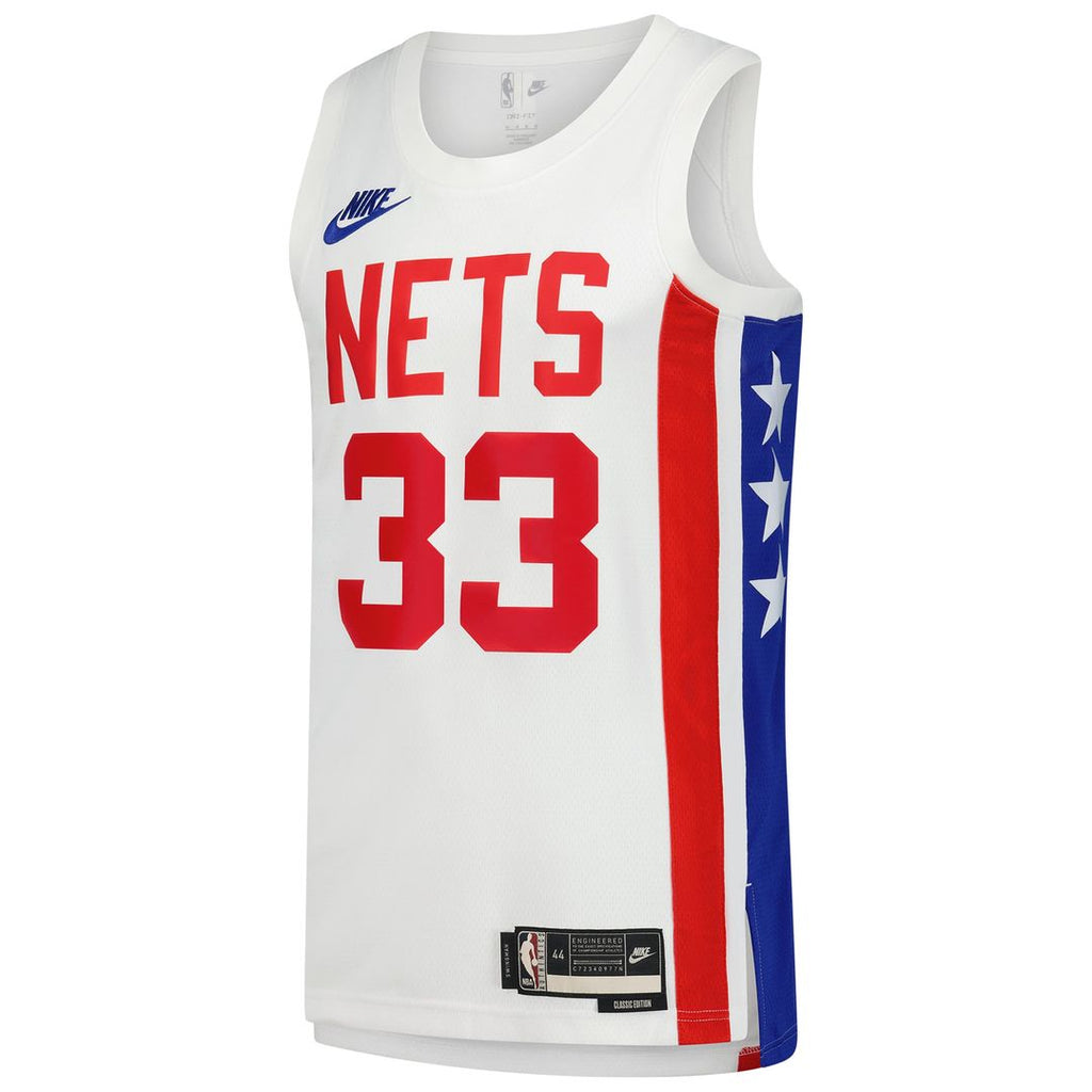 Brooklyn Nets Nic Claxton Nike Swingman Jersey - Classic Edition - White
