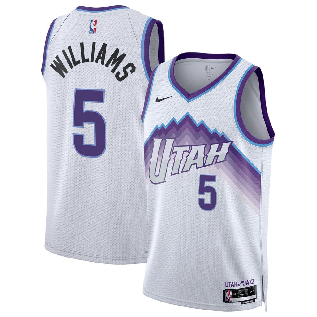 Utah Jazz Cody Williams Nike Unisex Swingman Jersey - Association Edition - White