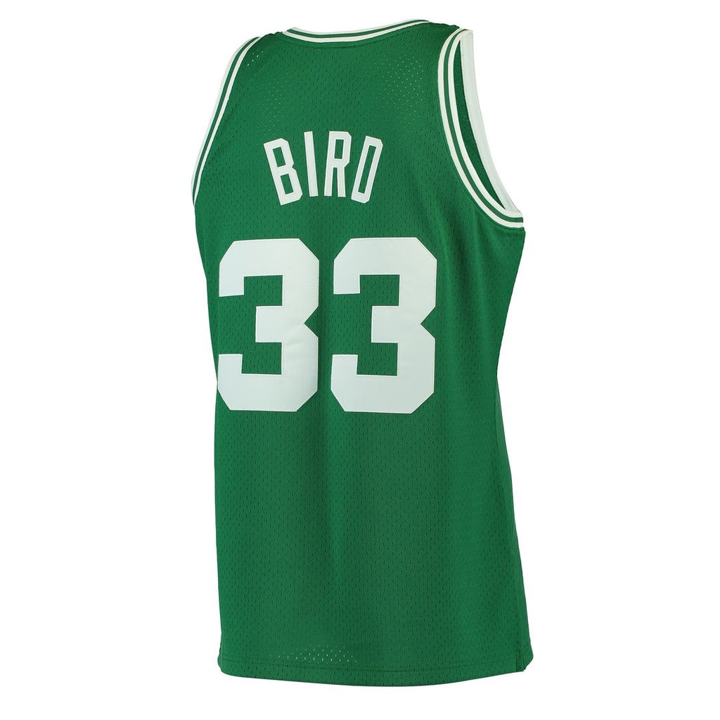 Boston Celtics Larry Bird Mitchell & Ness Hardwood Classics 1985/86 Swingman Jersey - White