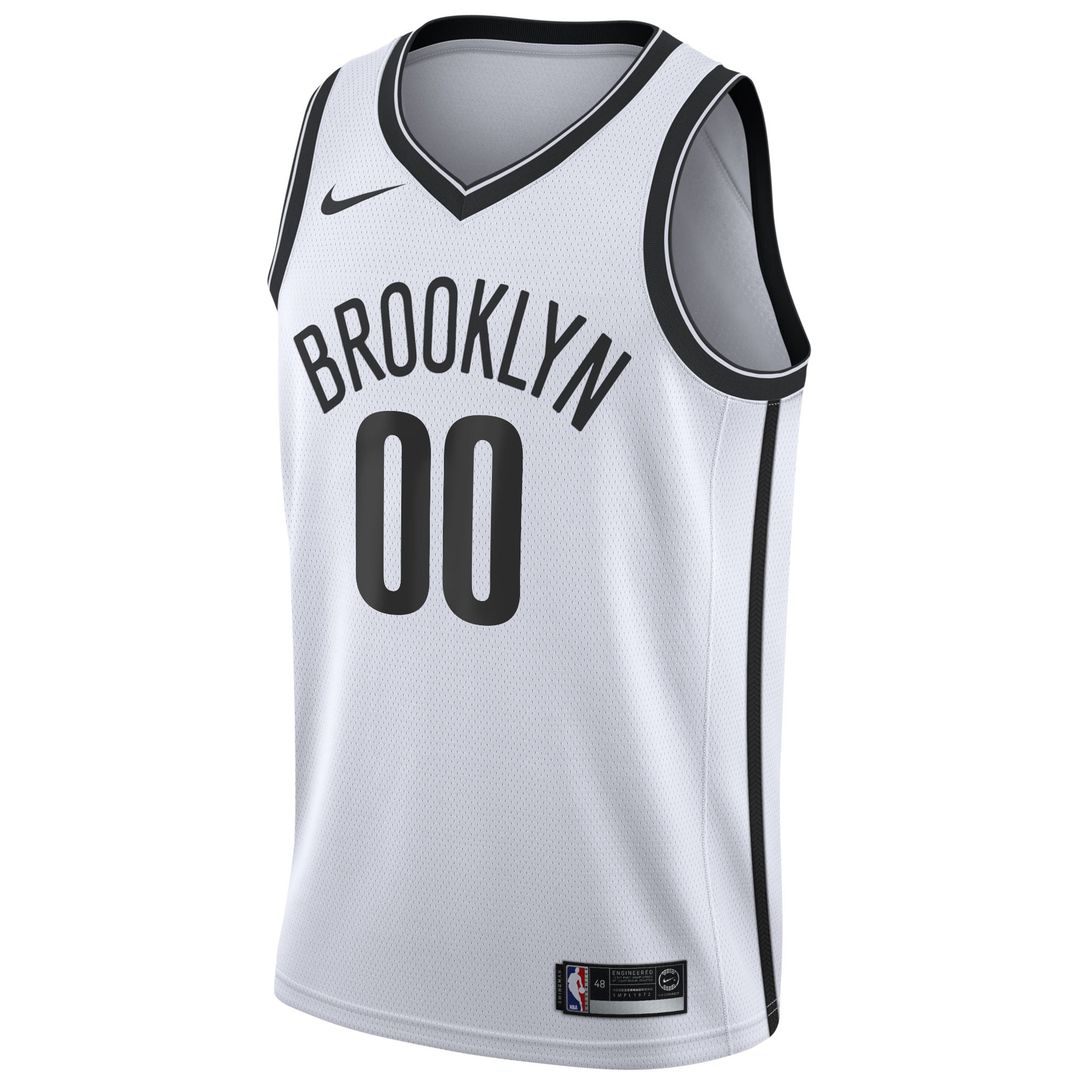 Brooklyn Nets Nike 2020/21 Swingman Custom Jersey - Icon Edition - Black