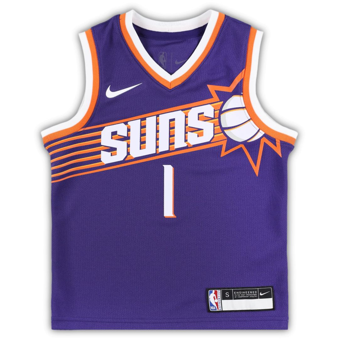 Phoenix Suns Devin Booker Nike Preschool Swingman Player Jersey - Icon Edition - Purple