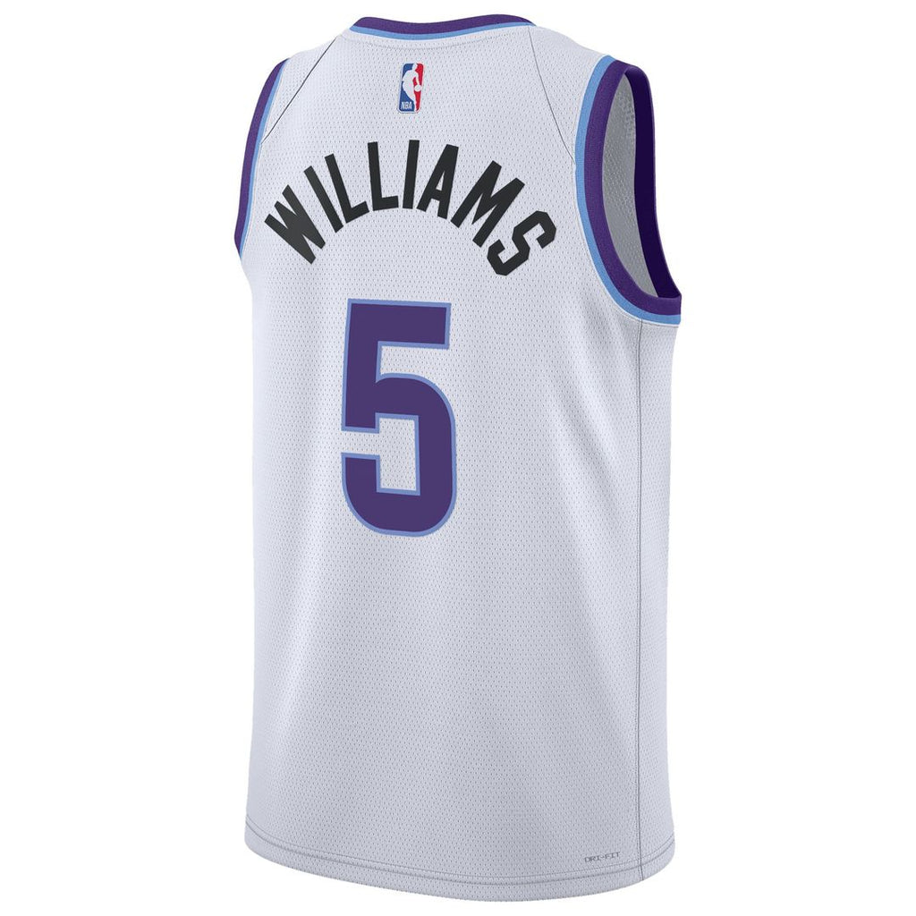 Utah Jazz Cody Williams Nike Unisex Swingman Jersey - Association Edition - White