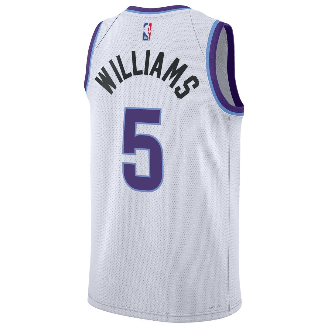 Utah Jazz Cody Williams Nike Unisex Swingman Jersey - Association Edition - White