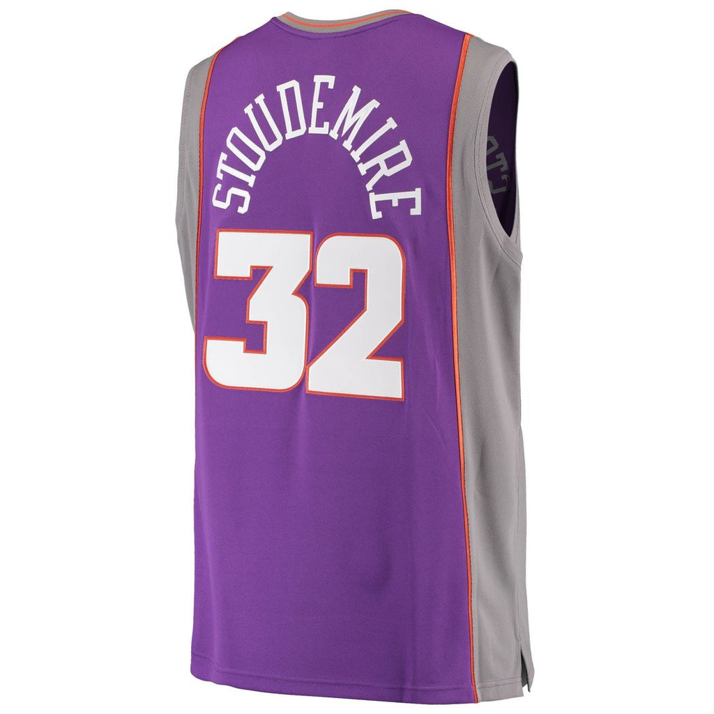 Phoenix Suns Amar'e Stoudemire Mitchell & Ness Hardwood Classics Authentic Jersey - Purple