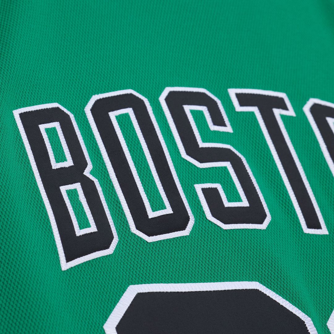 Boston Celtics Ray Allen Mitchell & Ness 2007 - 08 Hardwood Classics Authentic Jersey - Kelly Green