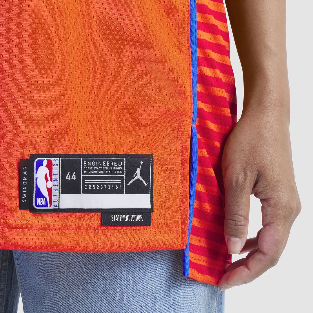 Oklahoma City Thunder Shai Gilgeous - Alexander Jordan Brand Unisex Swingman Jersey - Statement Edition - Orange