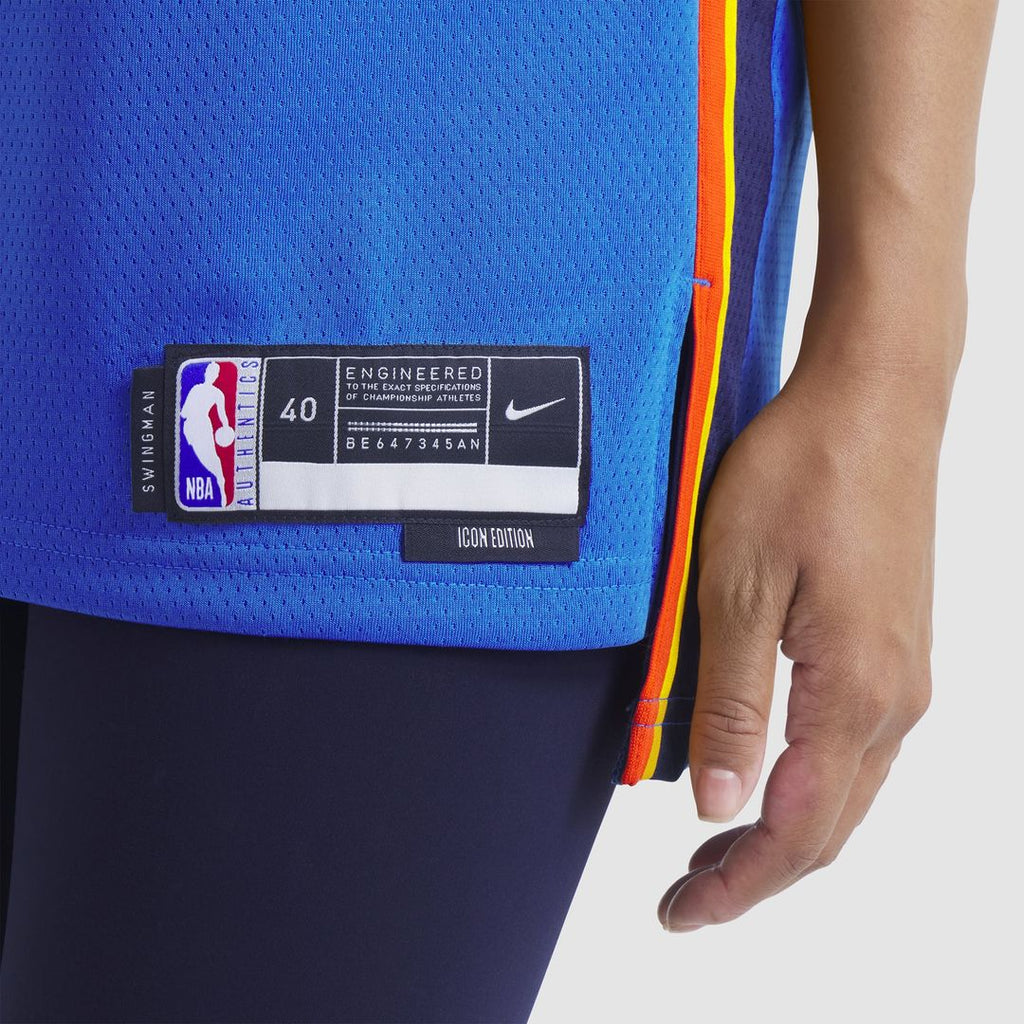 Oklahoma City Thunder Chet Holmgren Nike Unisex 2022 NBA Draft First Round Pick Player Swingman Jersey - Icon Edition - Blue